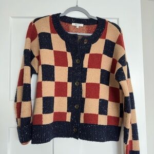 Madewell checker sweater